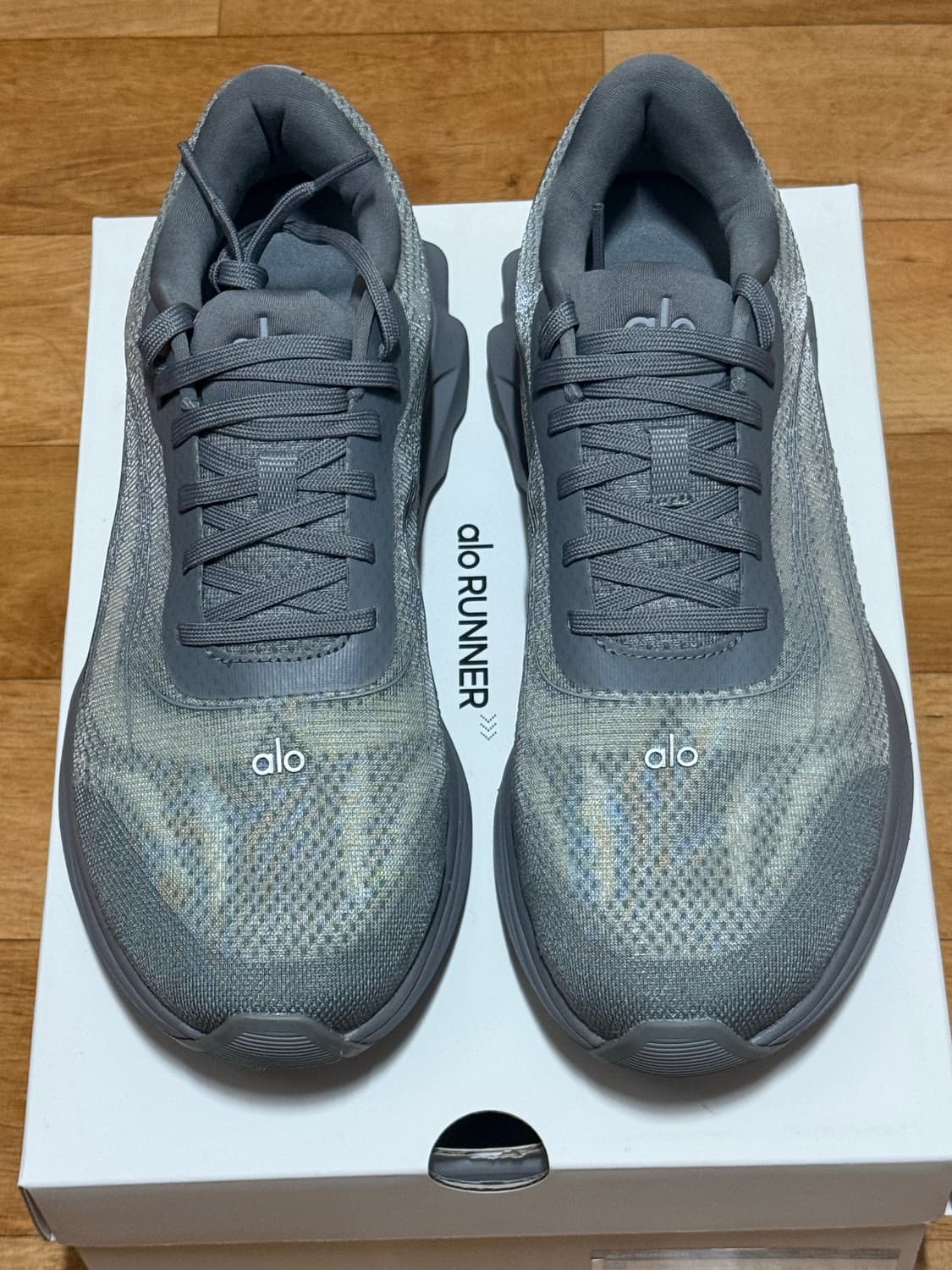 알로 요가 러너 런닝화 그레이 8.5M 새제품 상품이미지1