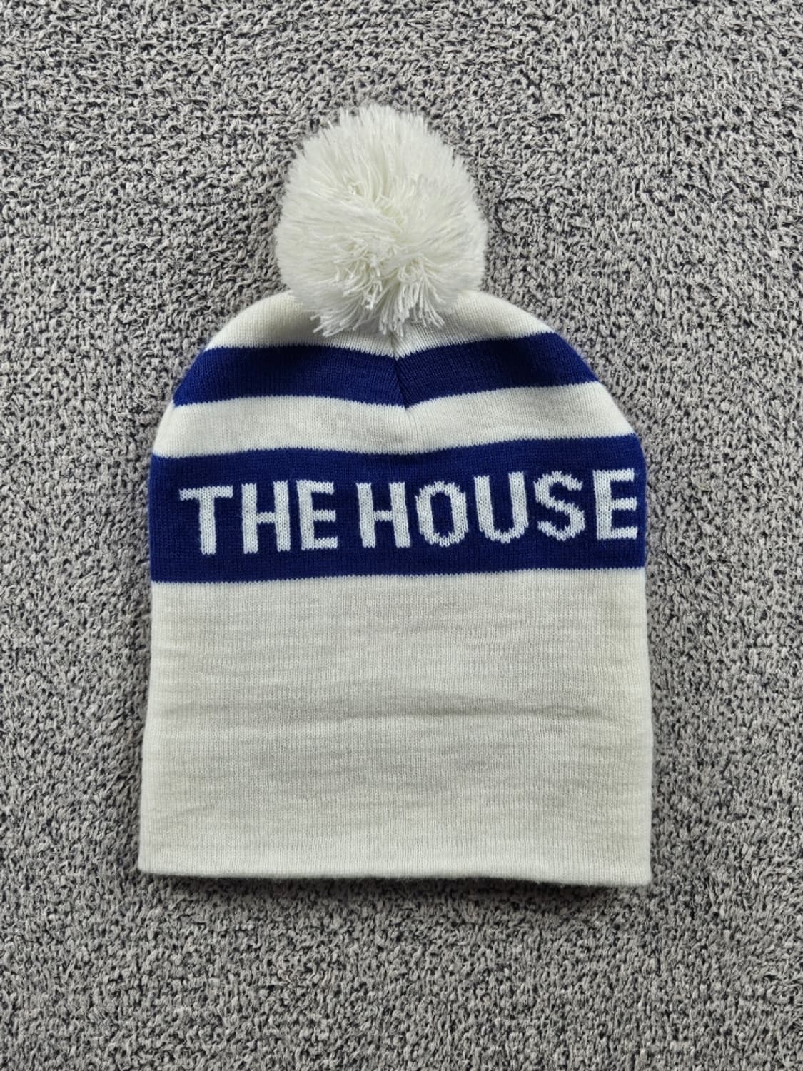 더 하우스 스트라이프 폼폼 니트 비니 ( OS ) / 10840 상품이미지3