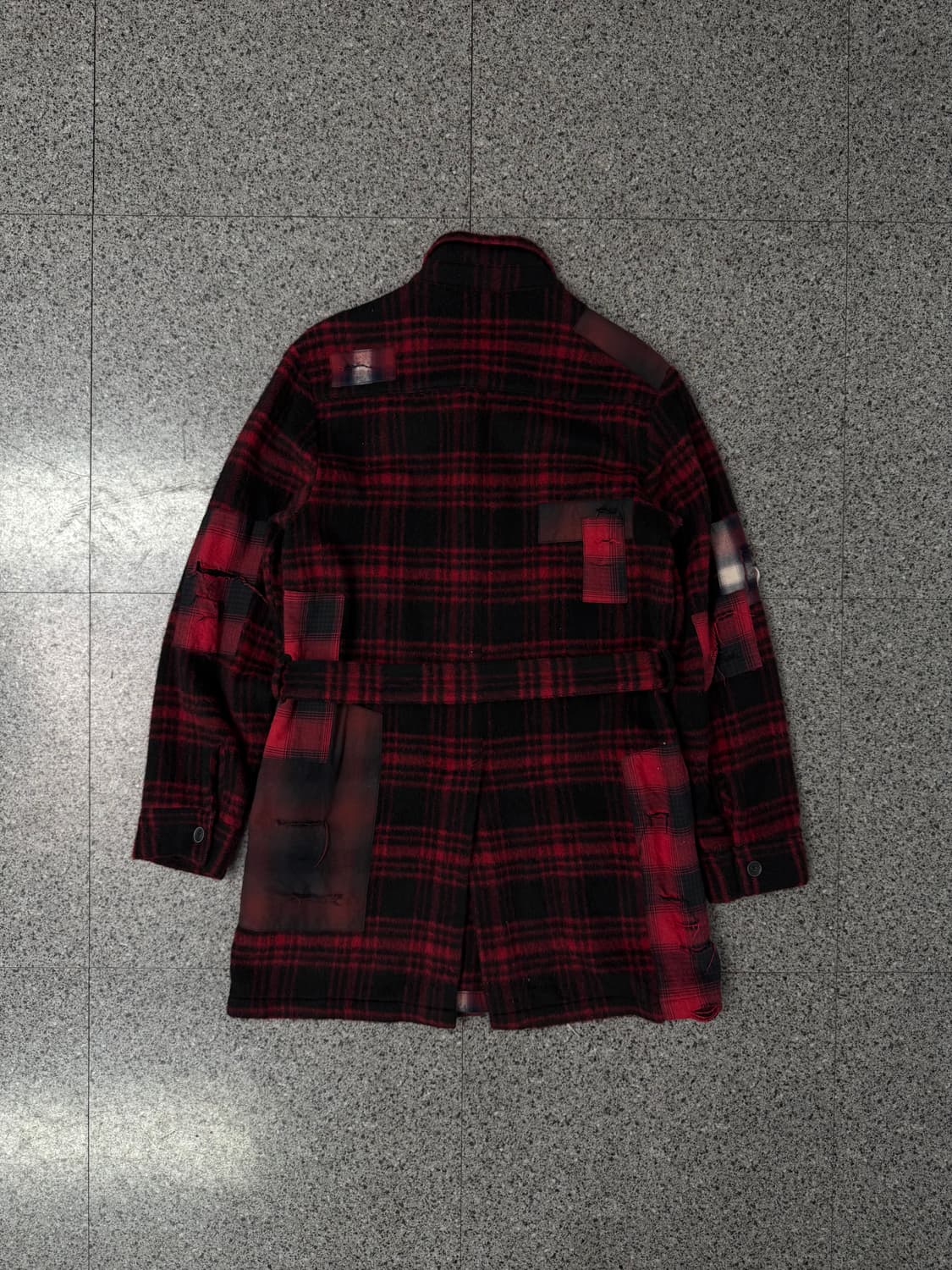 glamb punk belted half coat 상품이미지5