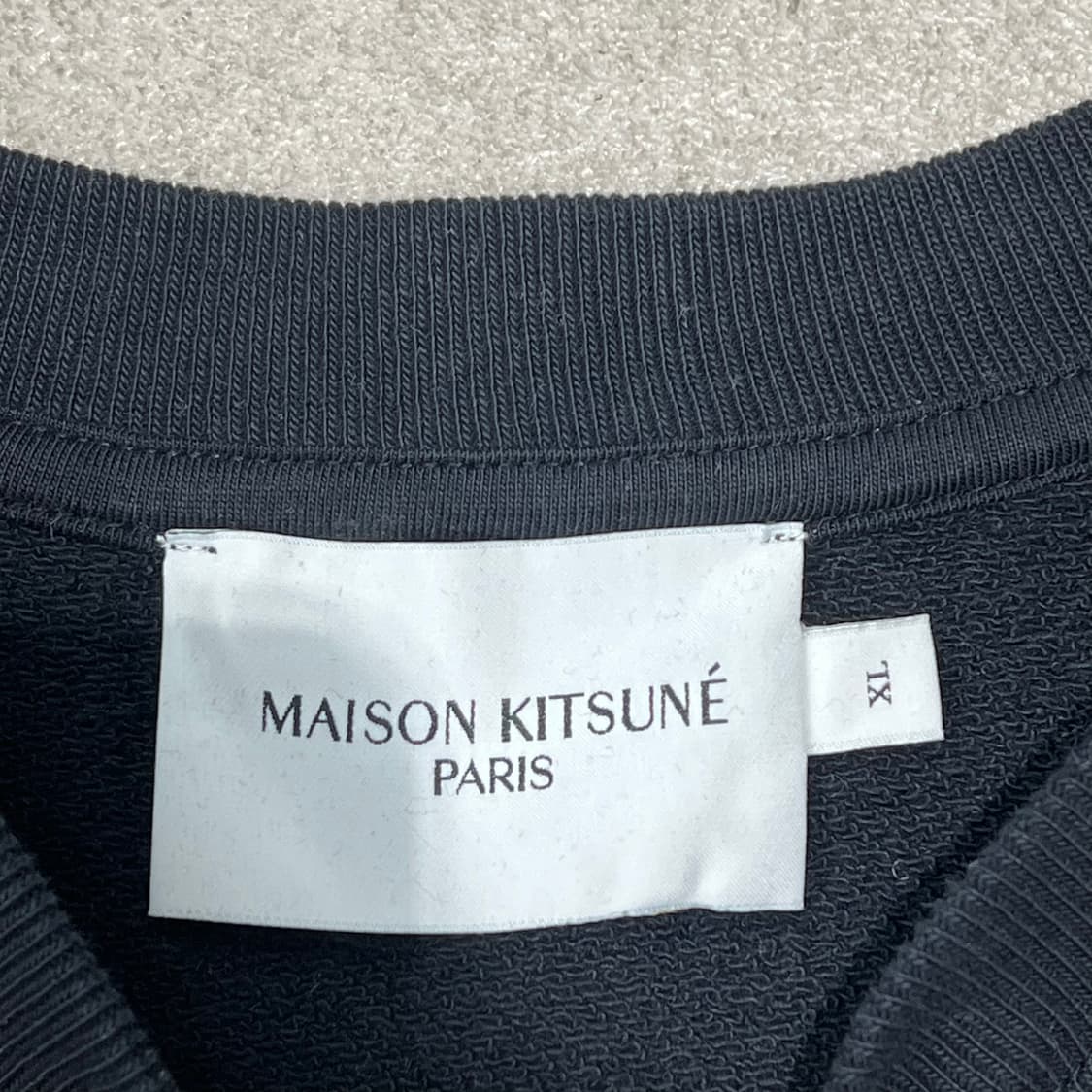메종키츠네 폭스자수 스웻셔츠 s10407 상품이미지6