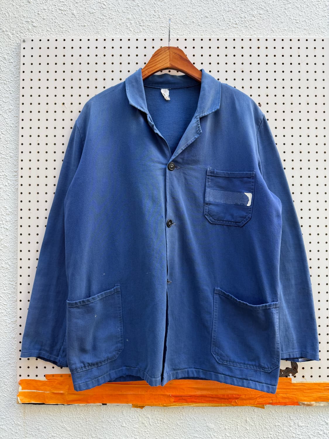 FADED WASHED OLD VINTAGE 썬페이드 프렌치워크자켓 상품이미지1