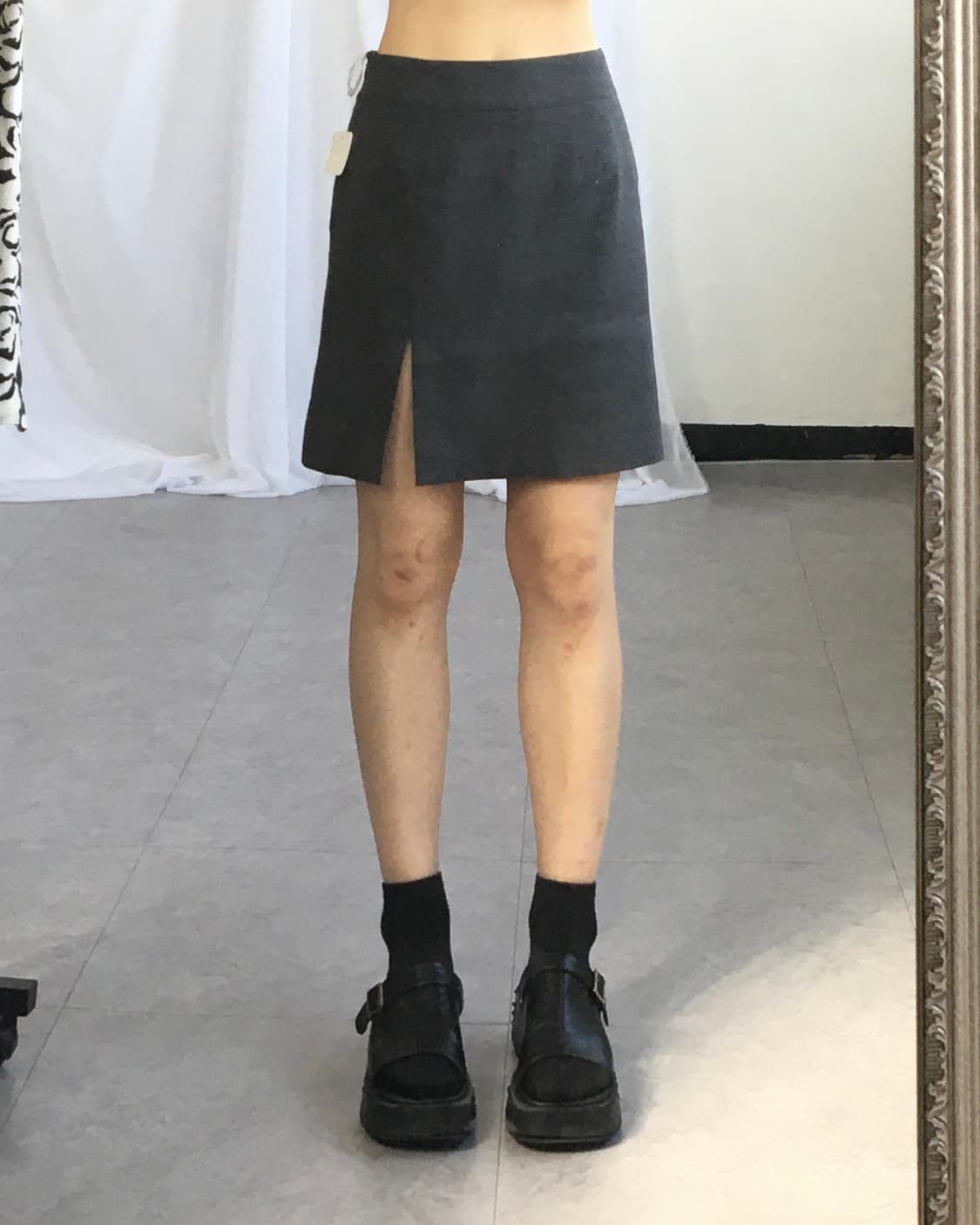 Gray skirt 상품이미지4