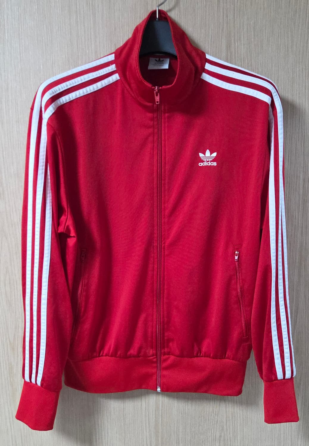 (착샷) 아디다스 파이어버드 져지 트랙탑 레드 상품이미지1