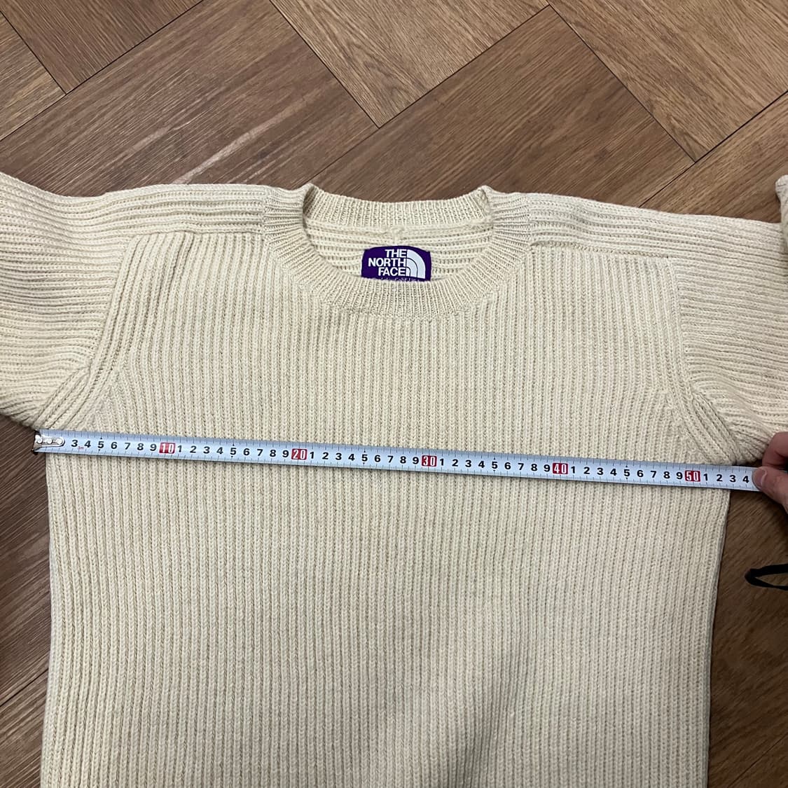 N83 노스페이스 퍼플라벨 니트 상품이미지5