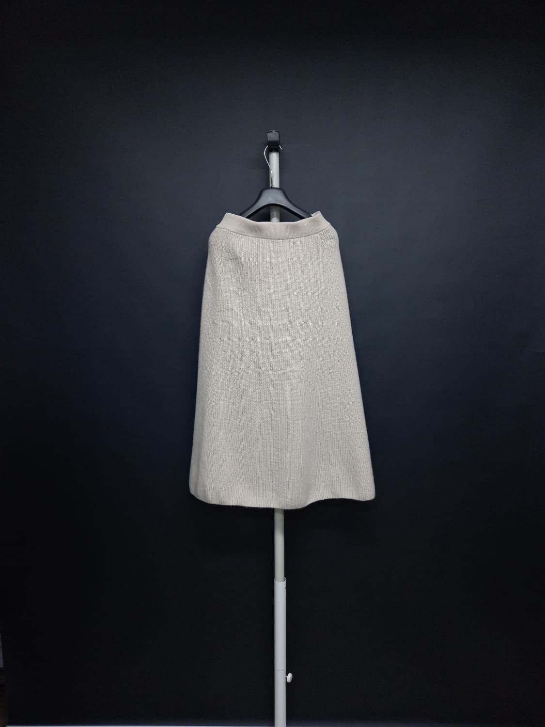 새 드마이어 DE MAILLE 울 홀가먼트 니트 롱 스커트 F 상품이미지2