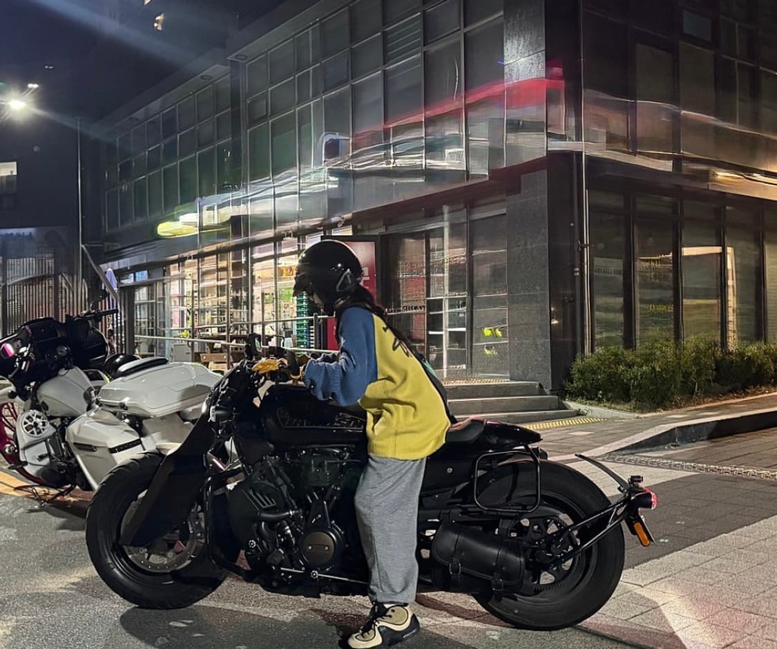 스투시 Stussy 베이직 써멀 투톤 롱슬리브 티셔츠 옐로우 M 상품이미지5