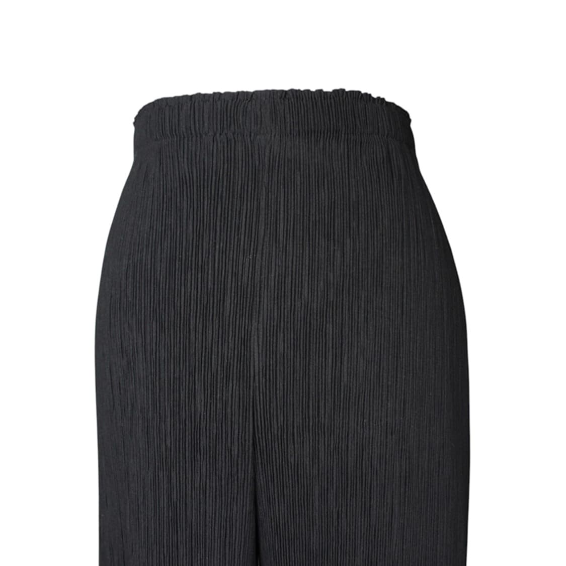 이세이FETE 매트 블랙 입체주름 밴딩팬츠 2 상품이미지4