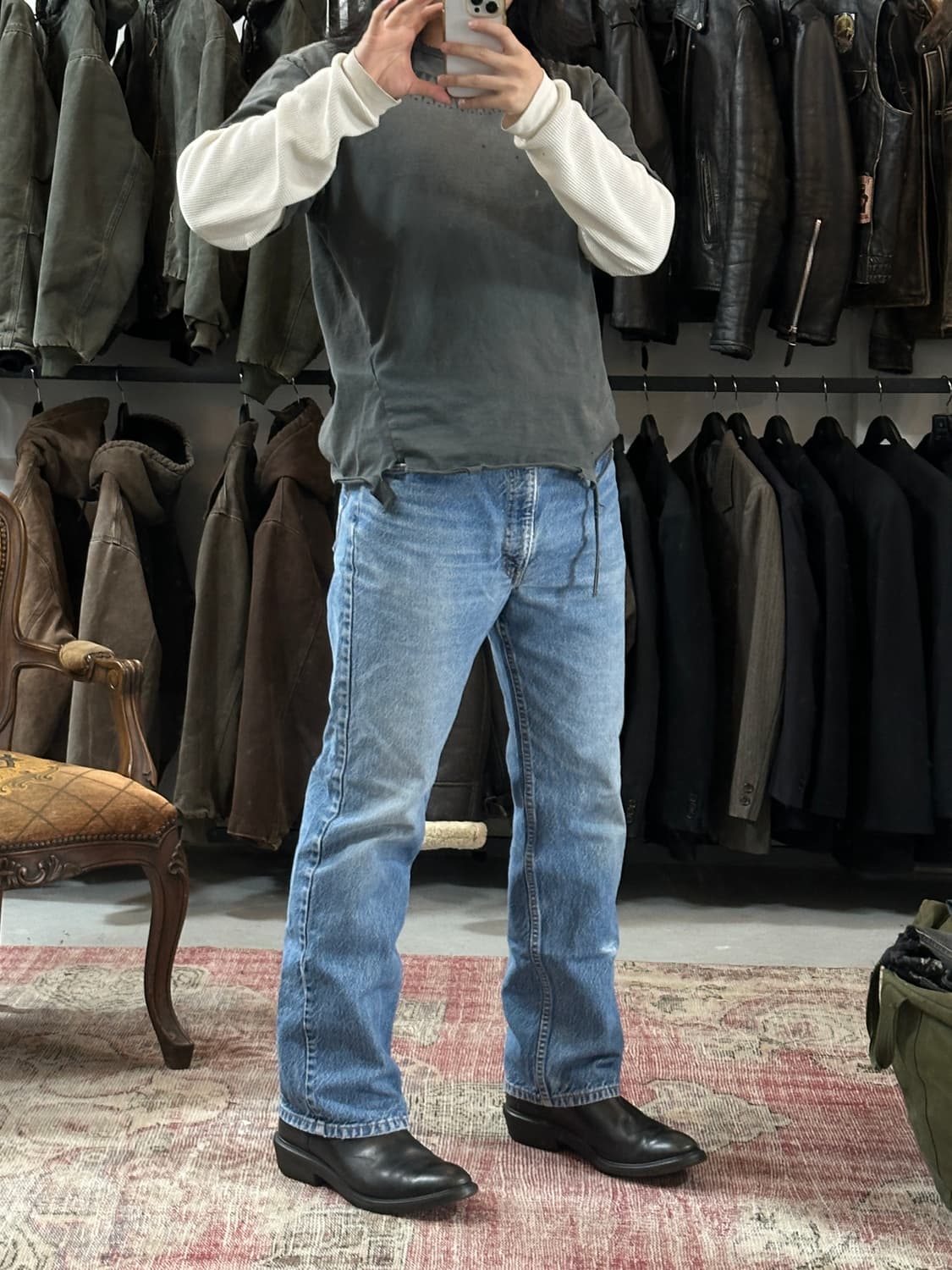 90's OG USA Made 레드윙 페코스 레드윙 웨스턴 부츠 상품이미지9