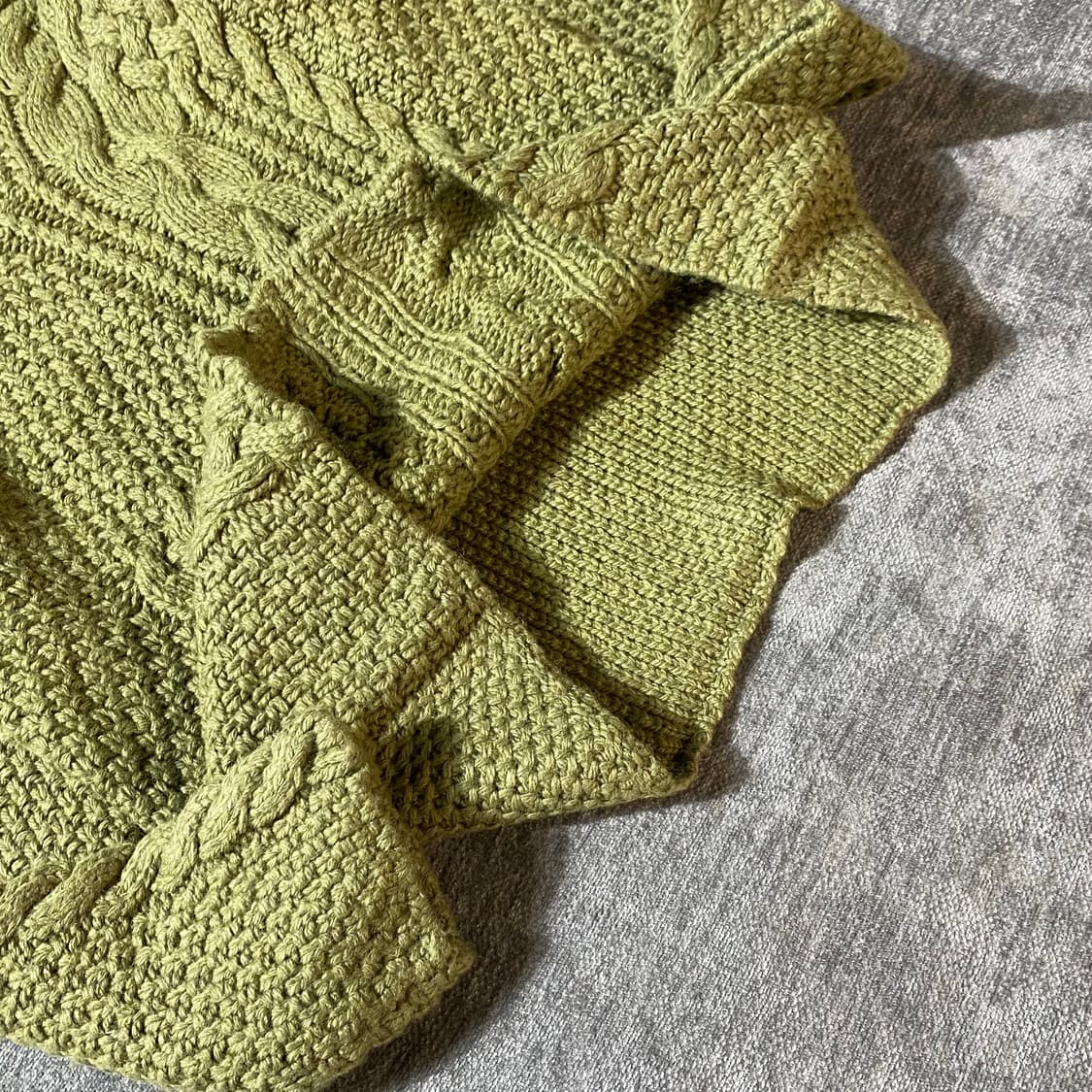 - Innocent 일본 빈티지 토글 디테일 울 니트 상품이미지4