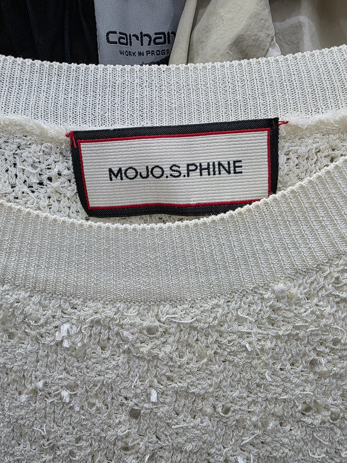 모조에스핀 여성 반팔 니트 원피스 상품이미지3