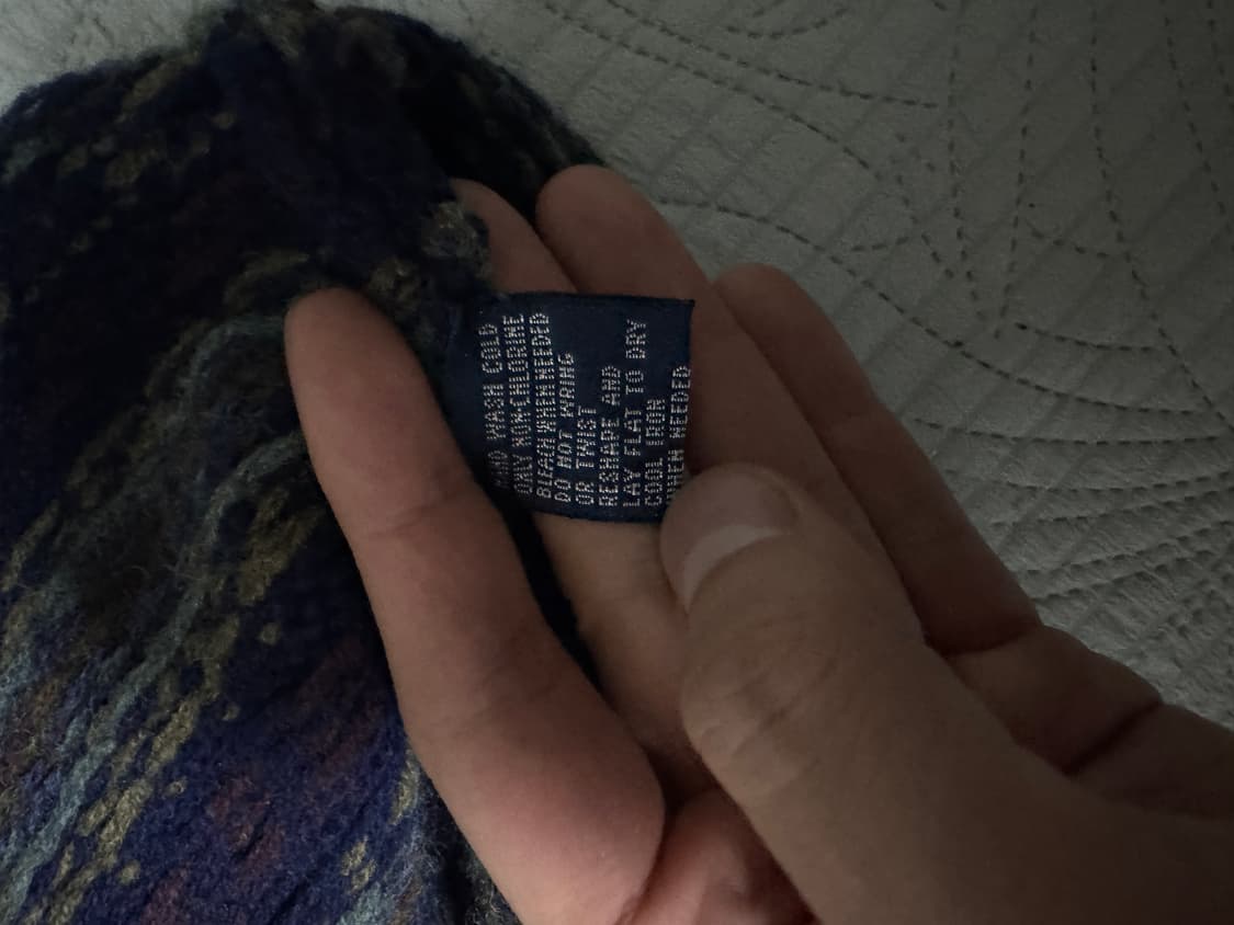 폴로 페어아일 니트 L 상품이미지3