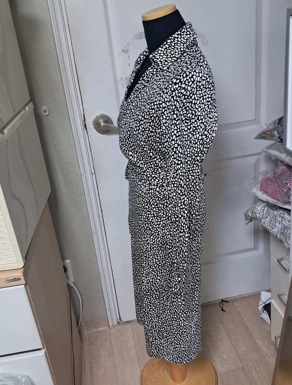 DVF(다이앤본퍼스텐버그) 랩 원피스 10(약55~66)상태최상 상품이미지2