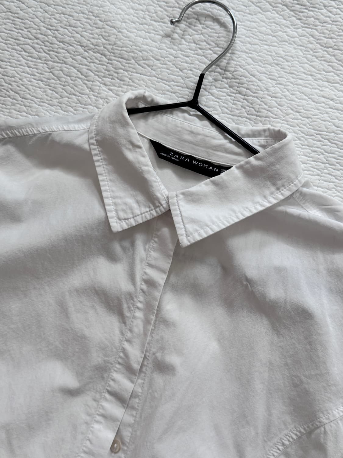 ZARA 크롭 화이트셔츠 상품이미지6