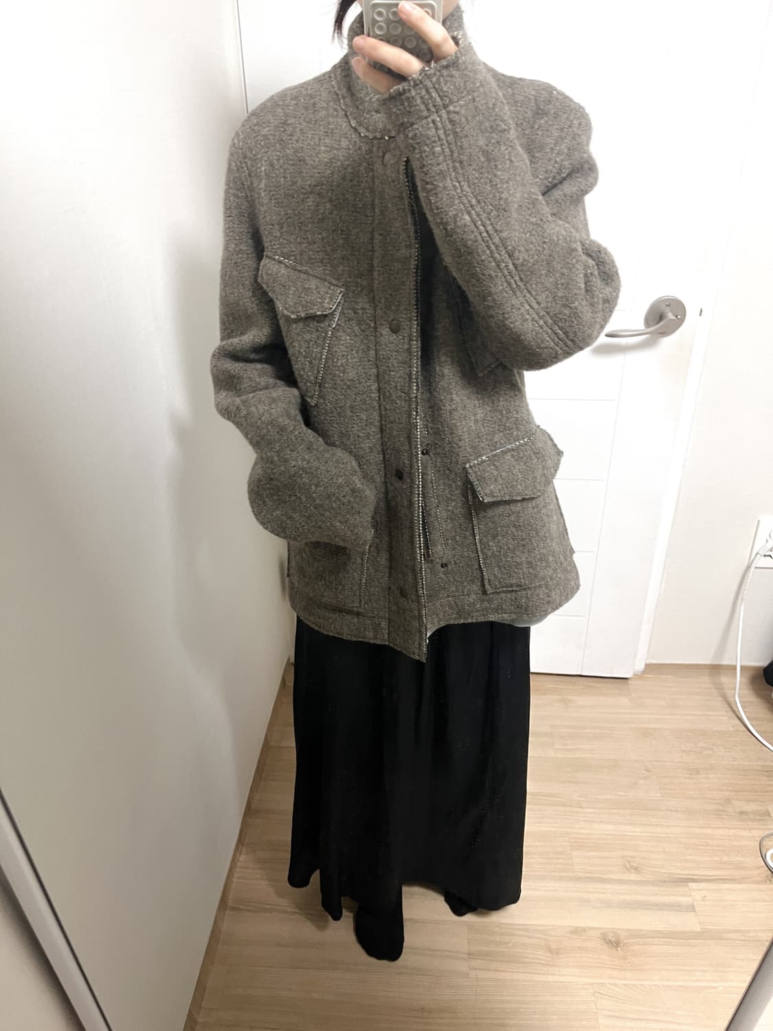 빈티지 하프코트 상품이미지1