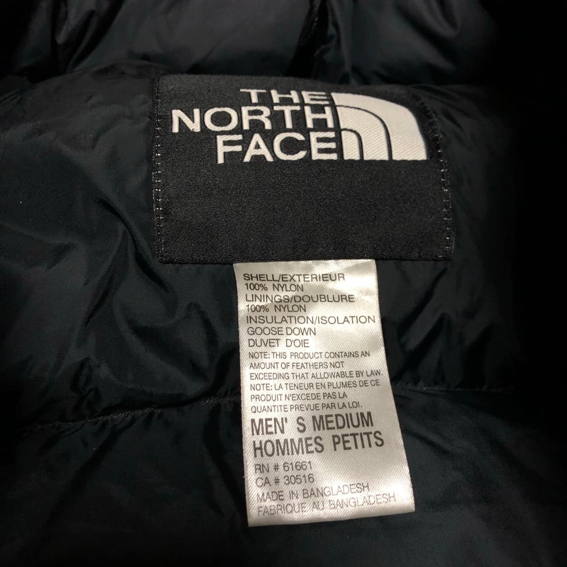 노스페이스 눕시 패딩 800 구스다운 네이비 상품이미지6