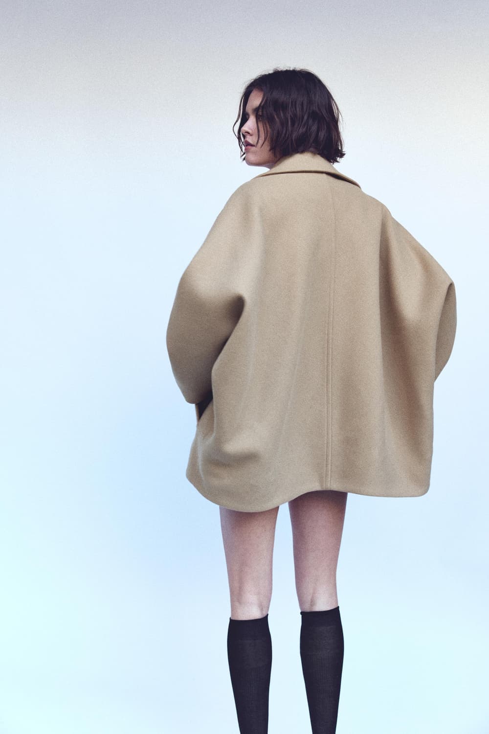 자라 ZW COLLECTION MANTECO 만테코 울 블렌드 코트 상품이미지2