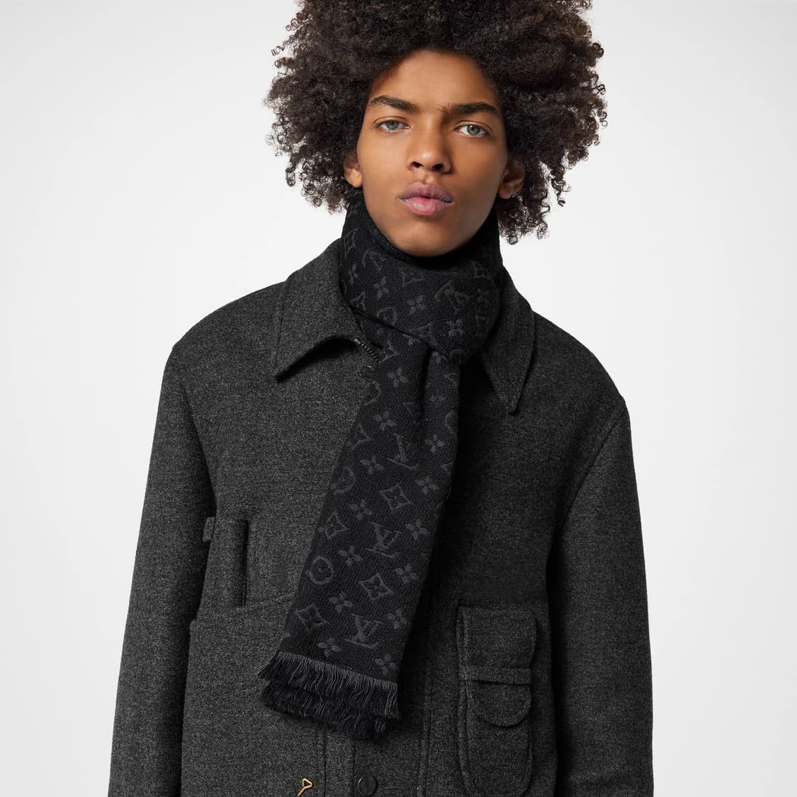 루이비통 모노그램 클래식 머플러 OS 상품이미지1