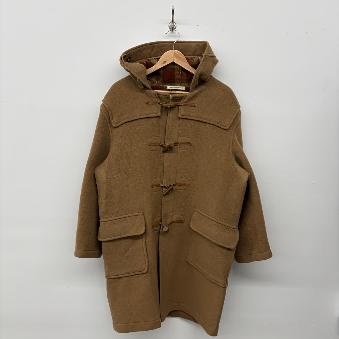 글로버올 빈티지 브라운 더플 코트 여/L 상품이미지1
