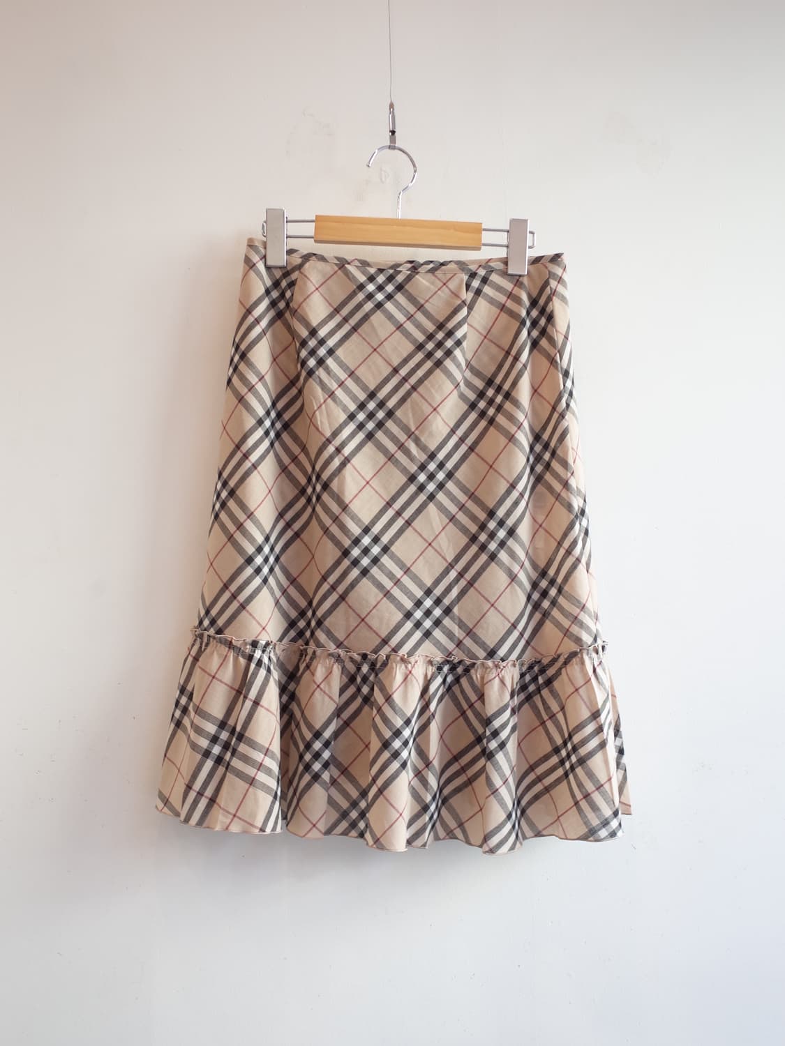 BURBERRY 버버리 블루라벨 울 스커트(27인치) 상품이미지8