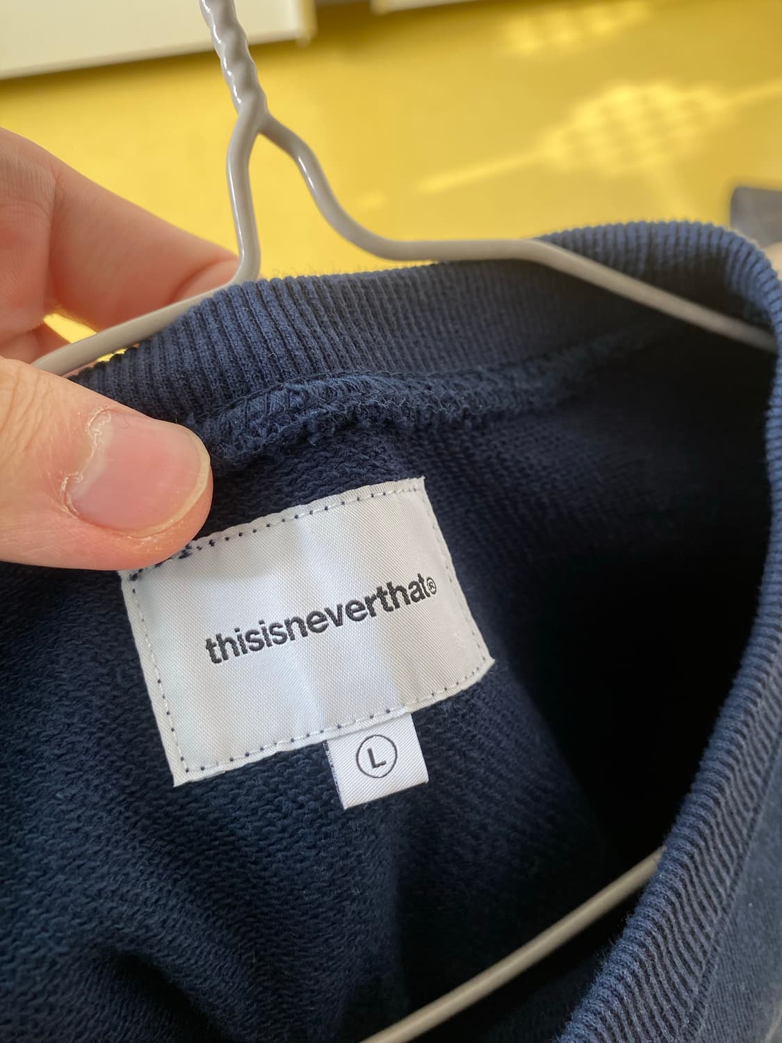 디스이즈네버댓 맨투맨 L 상품이미지2