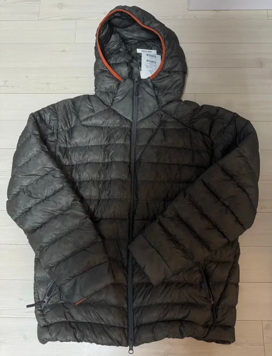 (새상품) 시에라디자인 뮤어 구스다운 경량패딩 차콜(XL) 상품이미지1