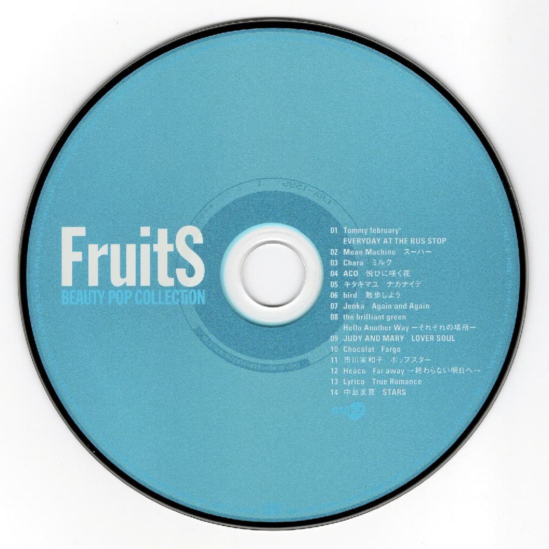 Fruits Beauty Pop Collection (2002) 희귀음반 상품이미지3