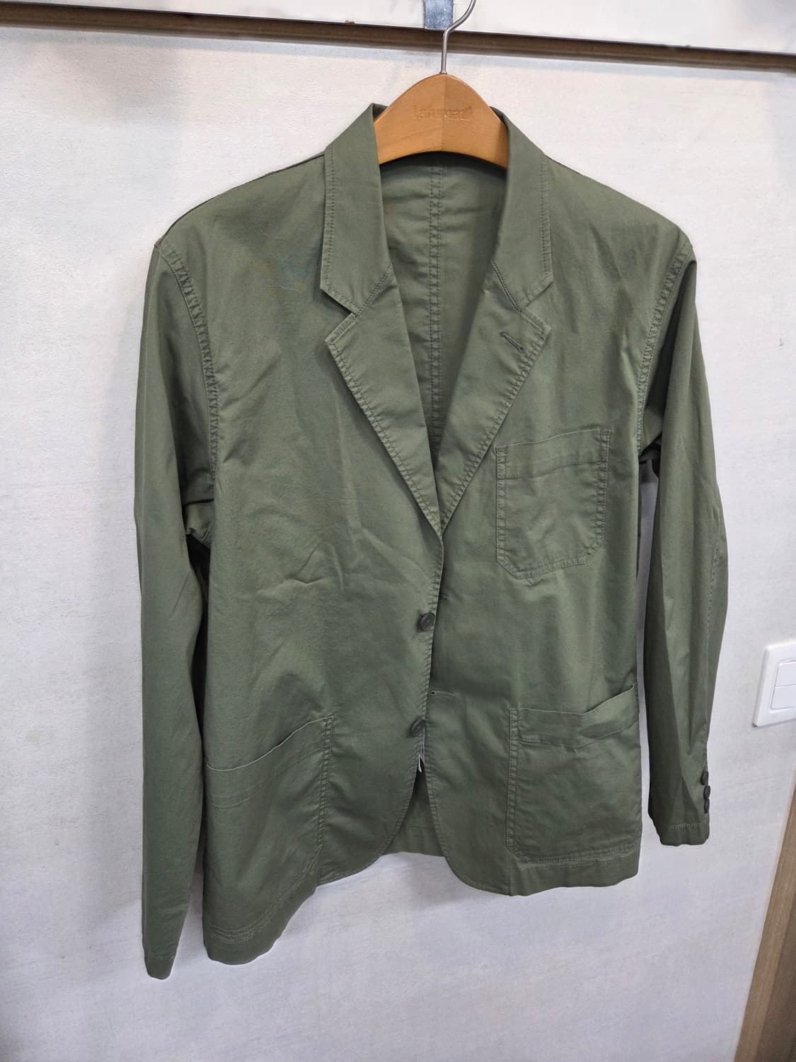 유니클로 워크웨어 스트레치 투버튼 블레이져 자켓 L 상품이미지4