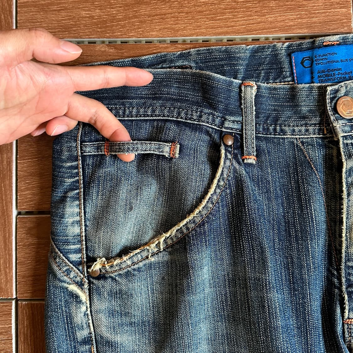 Edwin e-function denim 상품이미지3