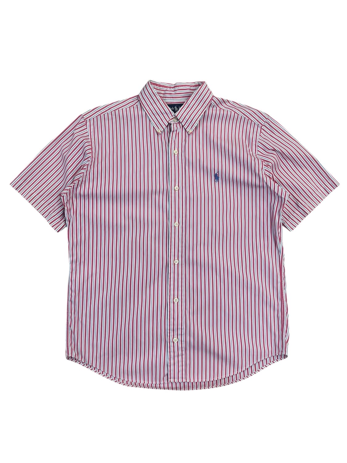 폴로 랄프로렌 스트라이프 반팔 셔츠 핑크 40 #csz4065 상품이미지3