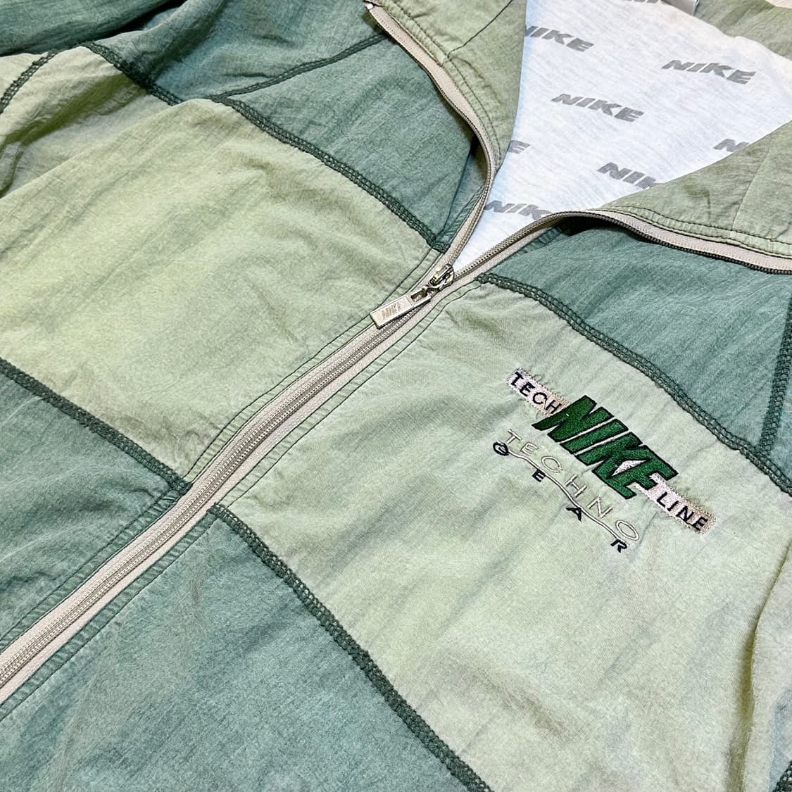 90s 빈티지 나이키 테크노라인 바람막이자켓 상품이미지3