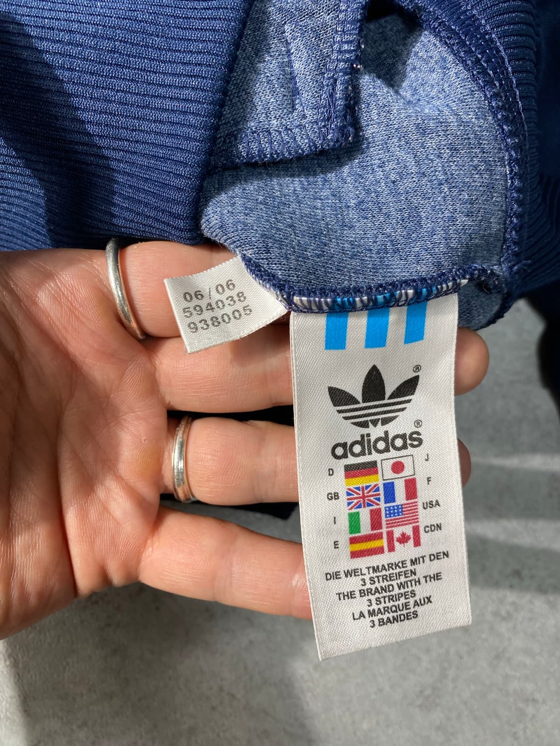 [100] 00s Adidas 아디다스 오리지널 후드집업 져지 상품이미지8