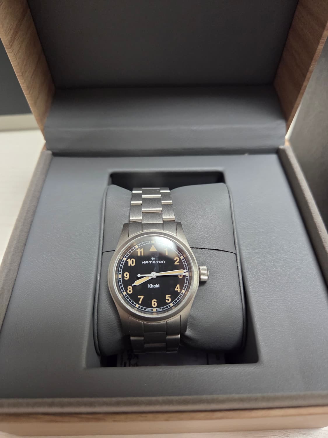 해밀턴 카키 필드 33mm 쿼츠 상품이미지4