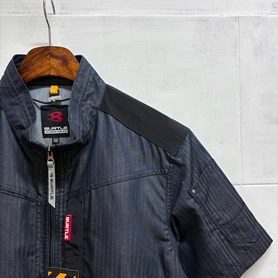 BURTLE 에어워크 반팔 워크 자켓 새상품 JPN 상품이미지2