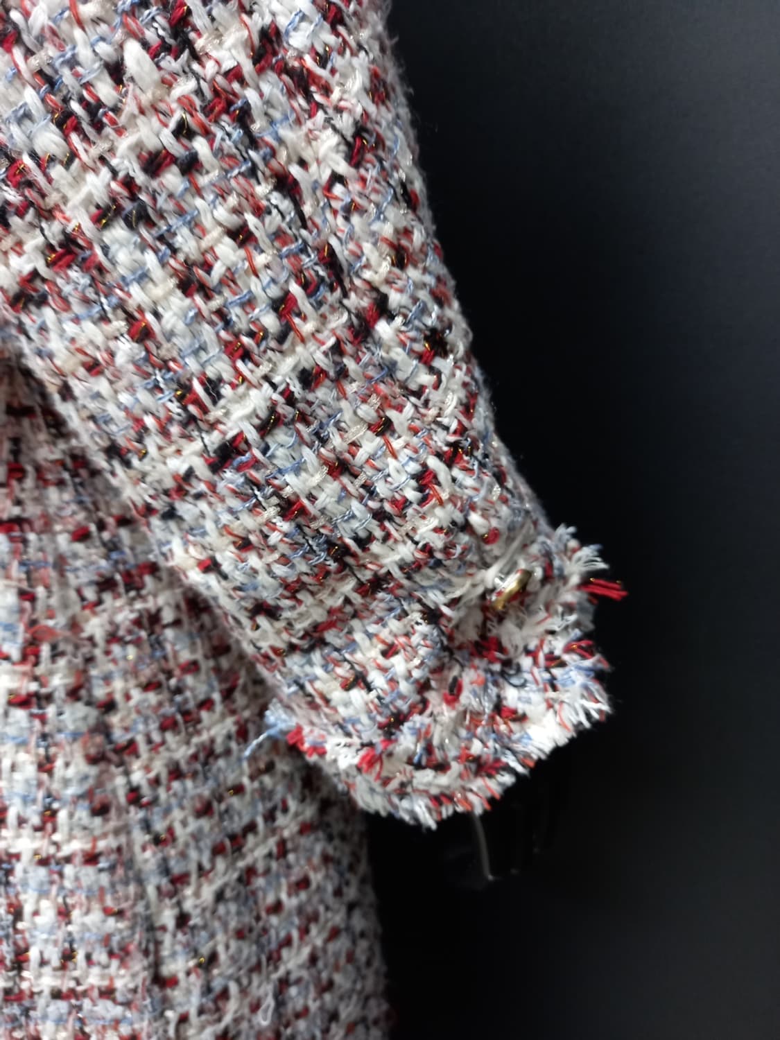 듀엘 춘추동 트위드 자켓스커트 셋업 55 상품이미지7