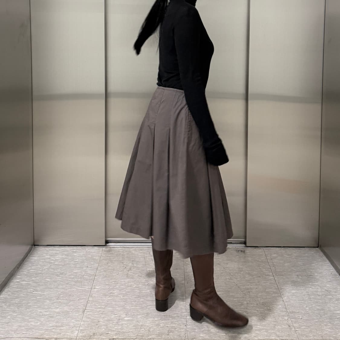 Margaret Howell pleat skirt 상품이미지3