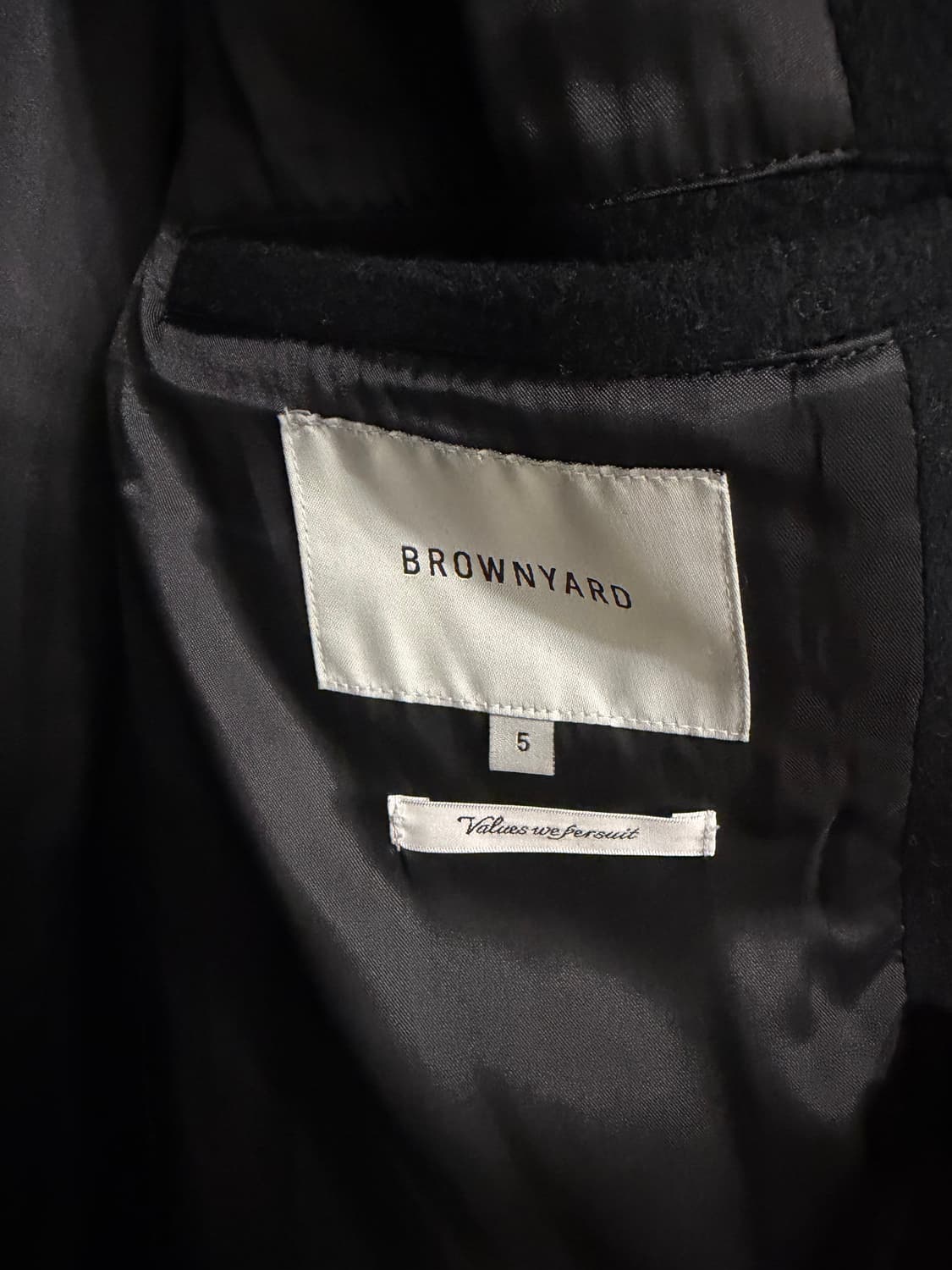 브라운야드 더블 브레스티드 코트 5 상품이미지3