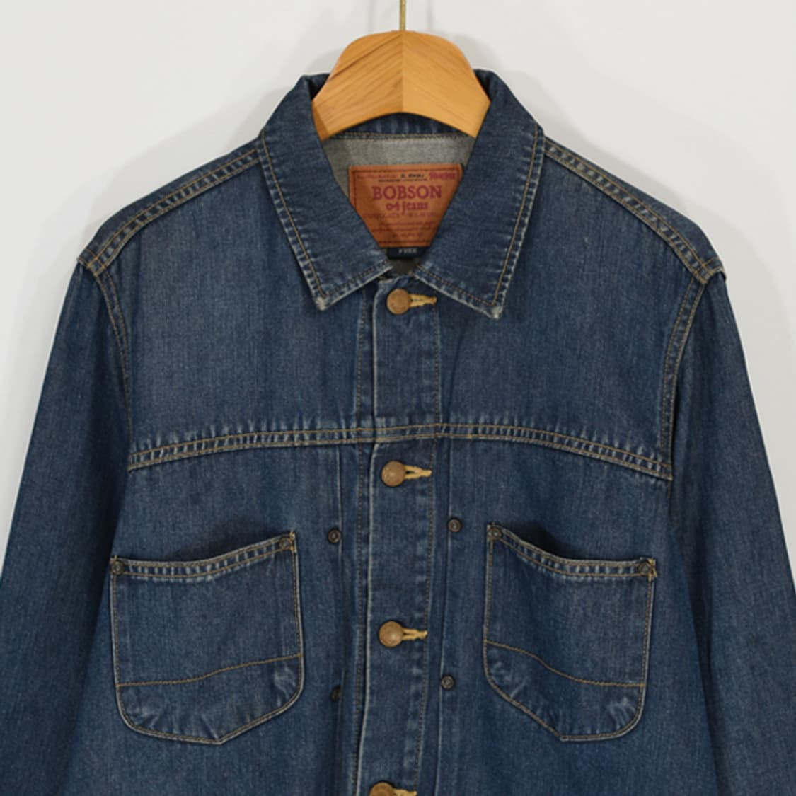 BOBSON 04 jeans 데님트러커자켓 상품이미지3