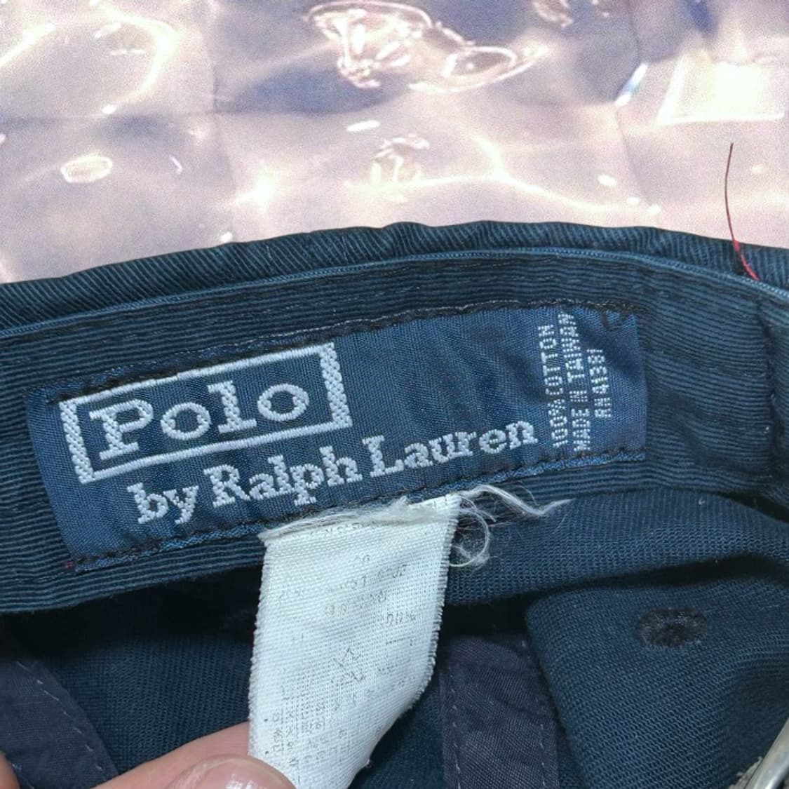 폴로 빅포니 넘버 볼캡 모자 네이비 상품이미지4