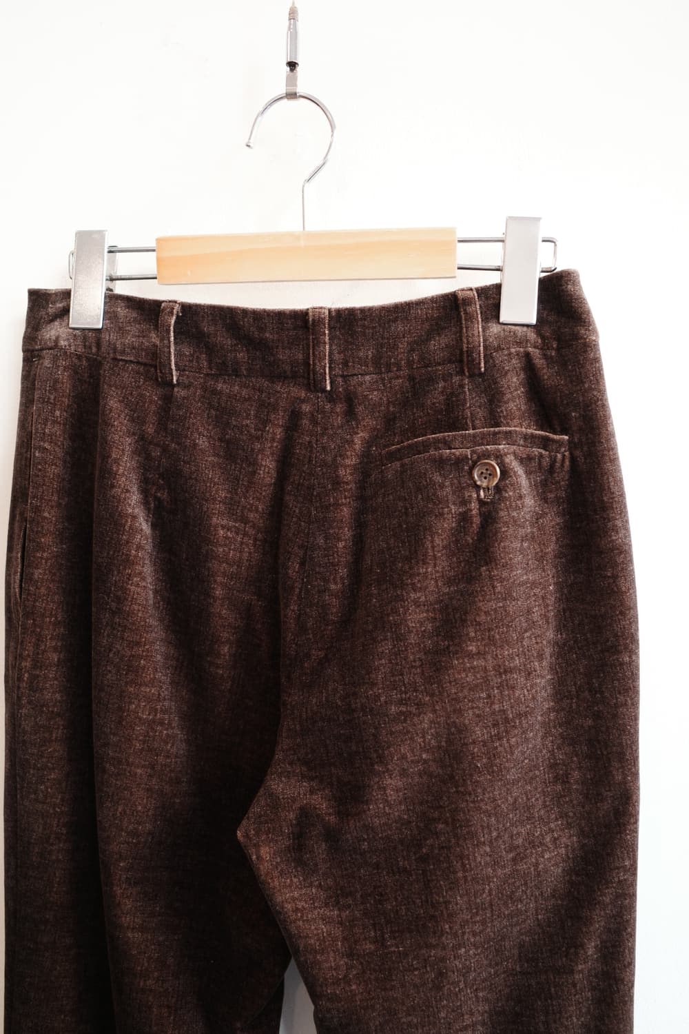 LANVIN 랑방 벨벳 세미 부츠컷 팬츠 (27인치) 상품이미지8