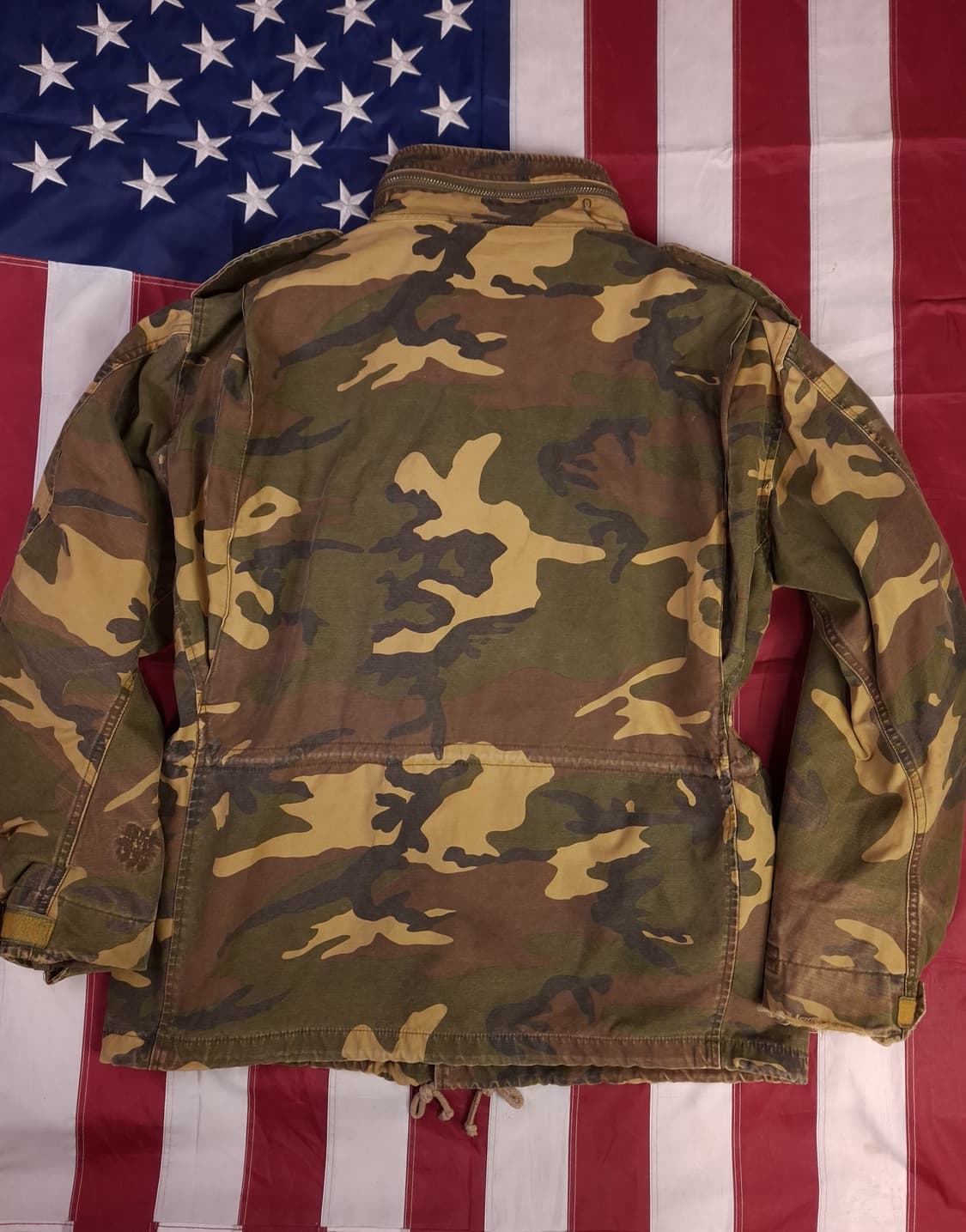 오리지날 아베크롬비 카모 M-65 필드야상 라이너 셋트 상품이미지8