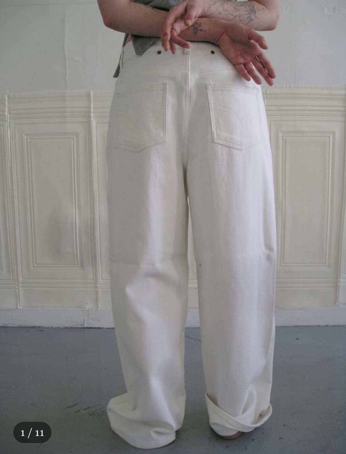 eont's 2025SS Basic Pants -White 상품이미지1