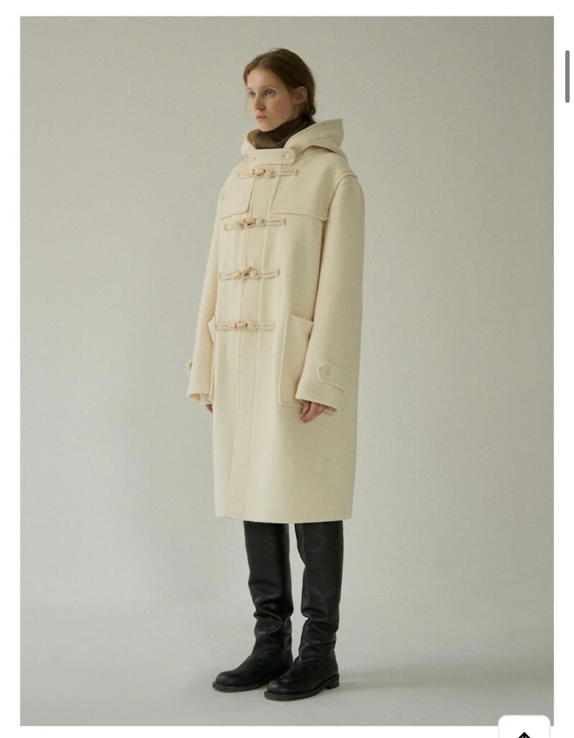 르닐 후드 더플코트 상품이미지3