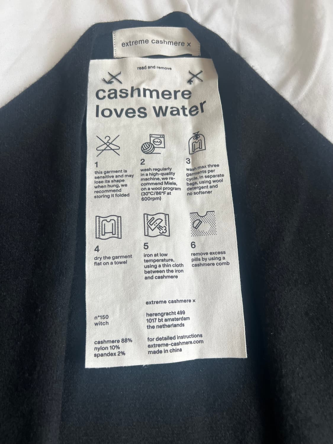 익스트림 캐시미어 witch 위치 스카프 블위치 상품이미지4