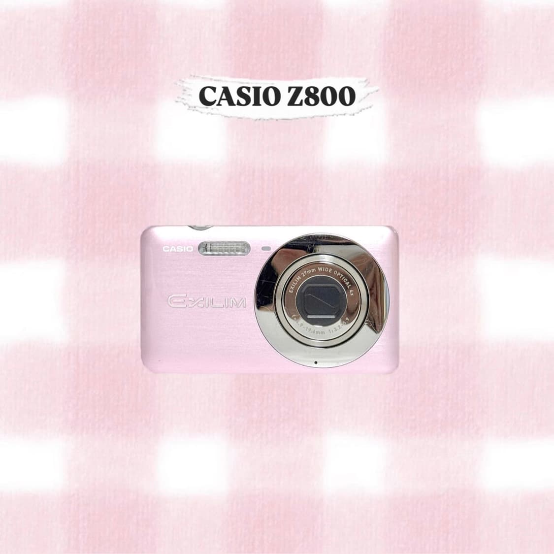 카시오 엑슬림 Z800 베이비핑크 빈티지디카 상품이미지1