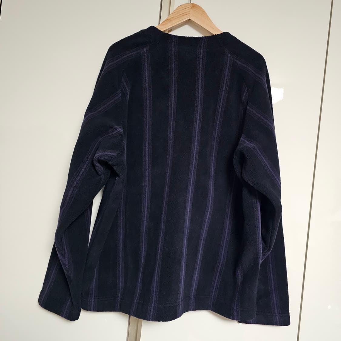 L 새제품 ) 유니클로 X 니들스 후리스 가디건 483980 블랙 상품이미지2