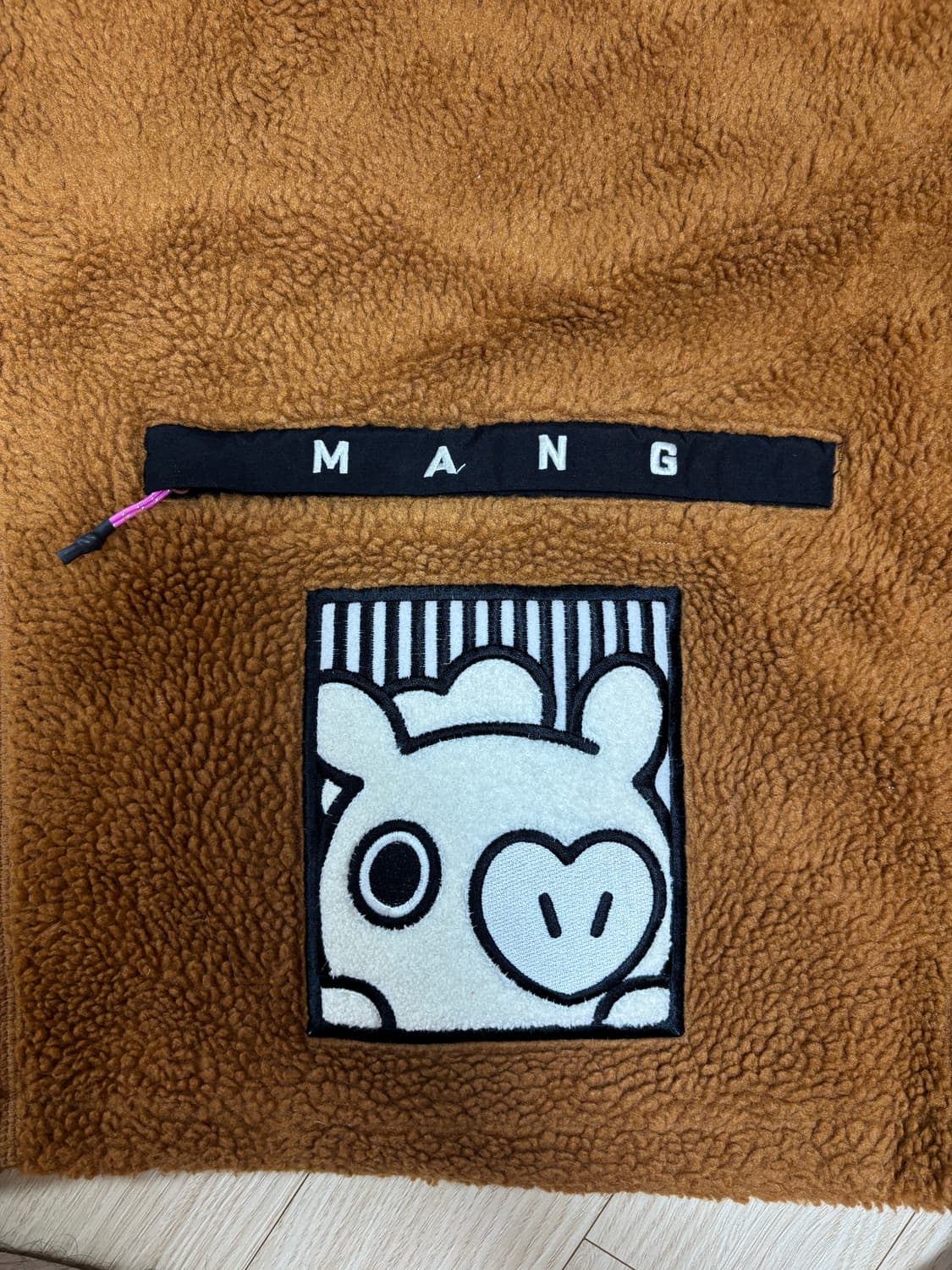 코오롱 스포츠 BTS 콜라보 후리스 자켓 상품이미지4