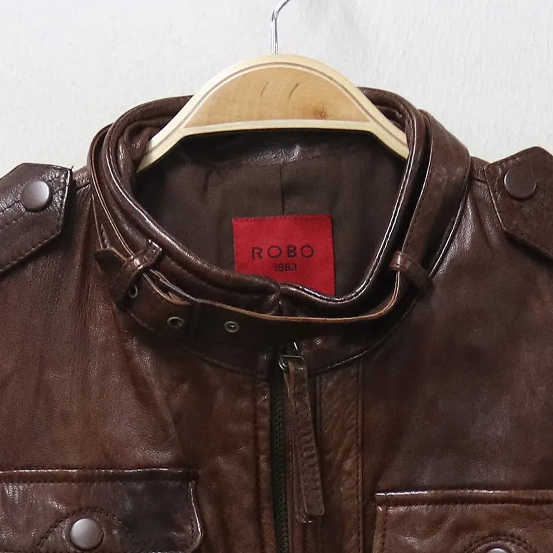 로보 양 가죽 자켓 62160 상품이미지3