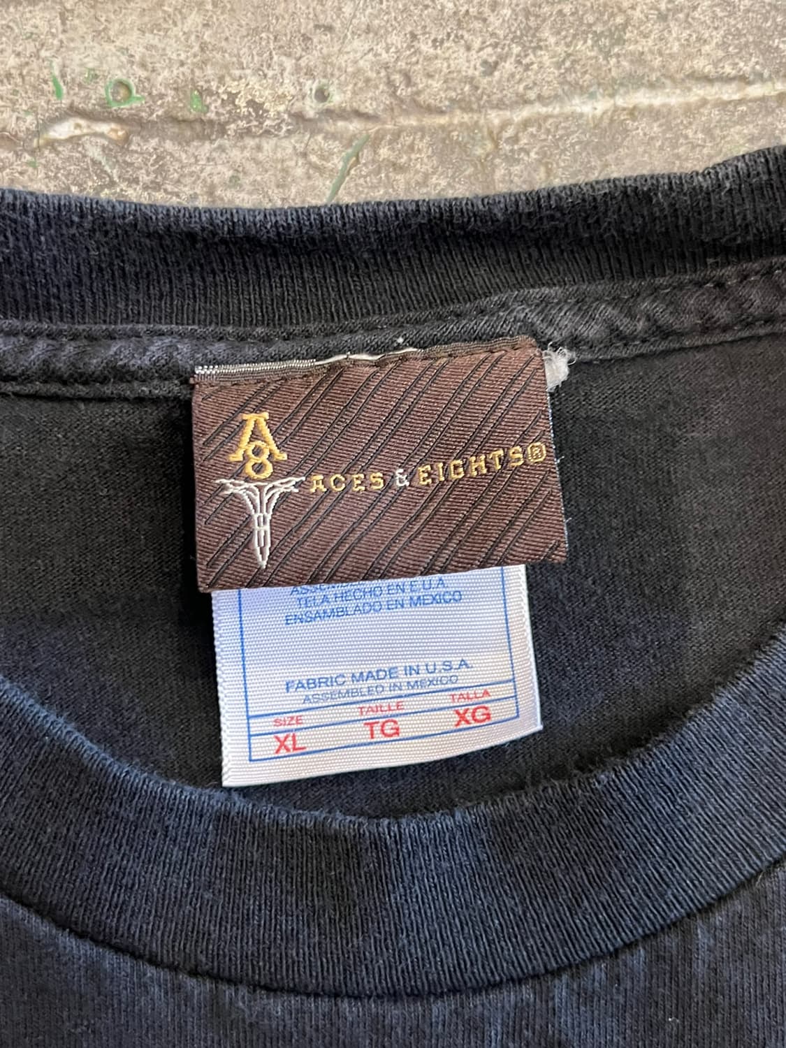 04's [XL] ACDC Back in Black 로고 빈티지 밴드티 상품이미지9