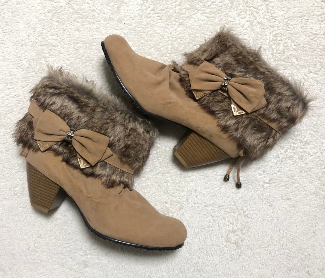 네고O 엑시즈팜 라떼갸루 부츠 구두 히메갸루 히메카지 리즈리사 워커 로걀 상품이미지2