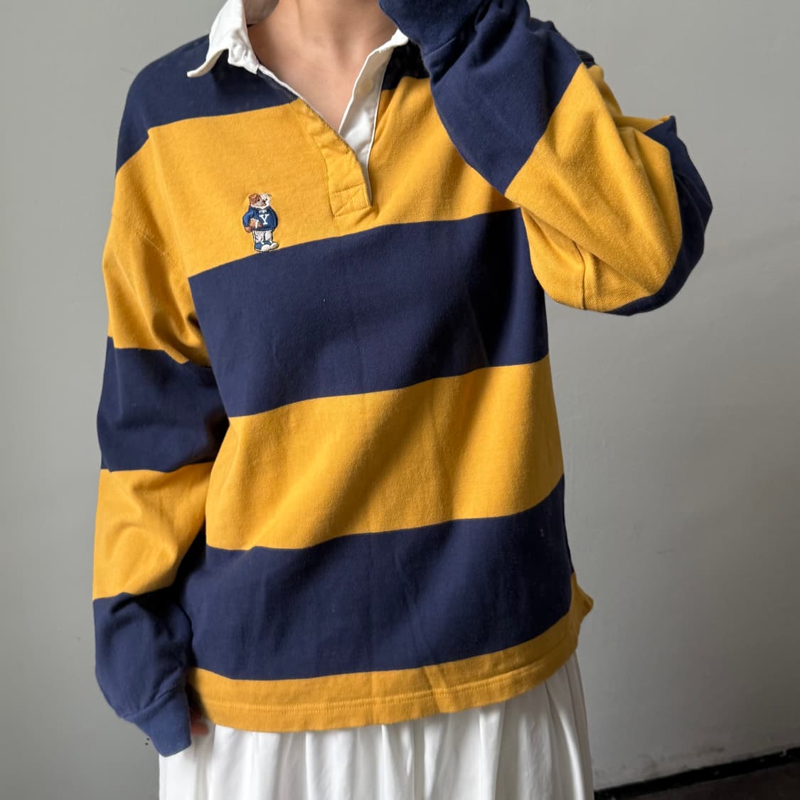 [S] 예일 카라티셔츠 상품이미지2